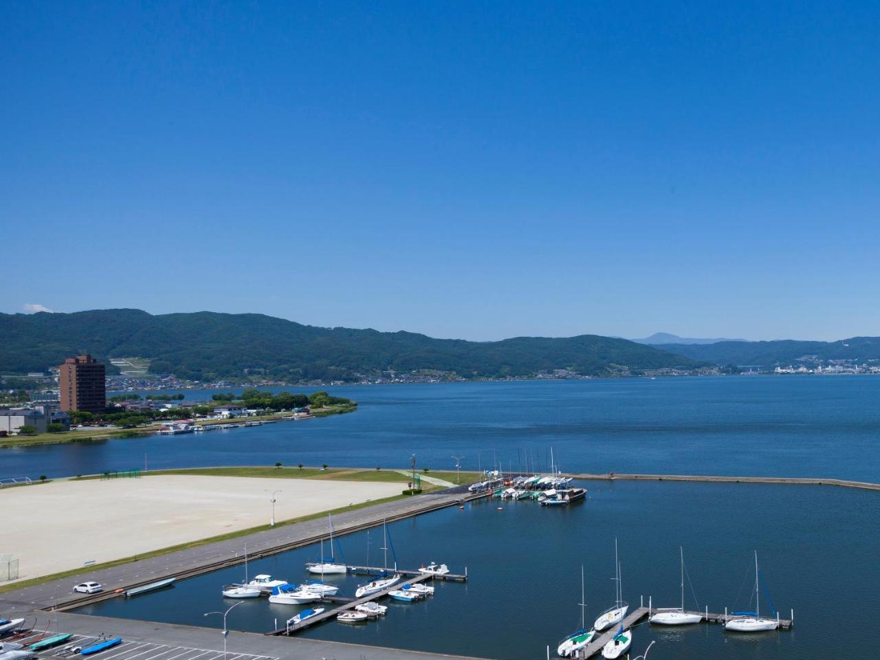 Suwa Lakeside Hotel Exterior foto